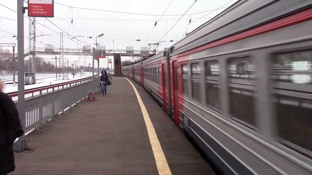 ЭД4МК-0020, станция Красный Строитель смотреть онлайн