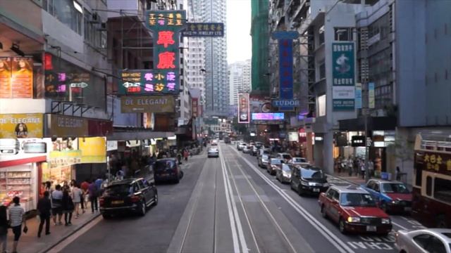 Трамвай в Гонконге