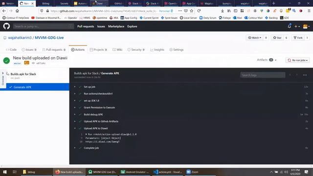 Automating Android Apps with Github Actions - Talk at DSC MUET смотреть онлайн