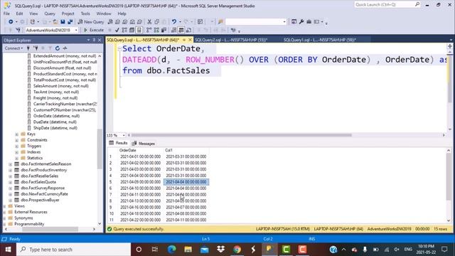 SQL tutorial | How to find n consecutive date records | Sales for at least n consecutive days. смотреть онлайн