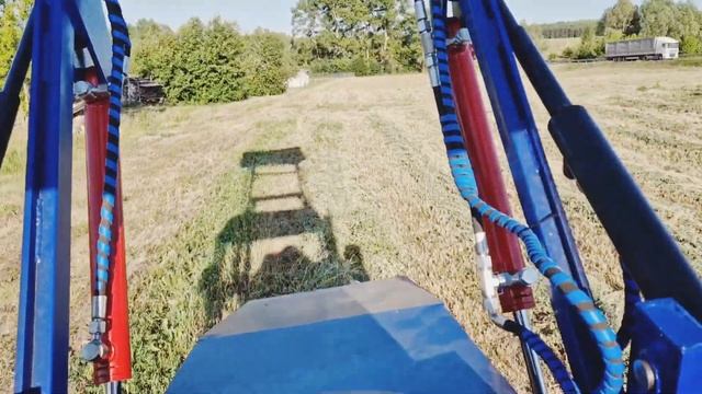 Минитрактор классика с кун в работе. Собираю сено с гвк. Переделка гвк от мотоблока на минитрактор смотреть онлайн