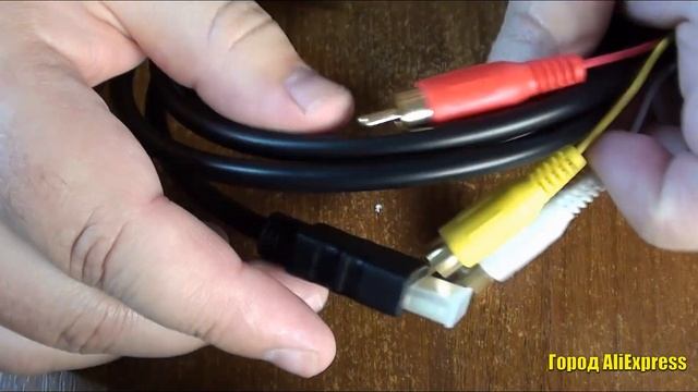 HIPERDEAL HDMI to RCA кабель. С HDMI на тюльпаны кабель смотреть онлайн