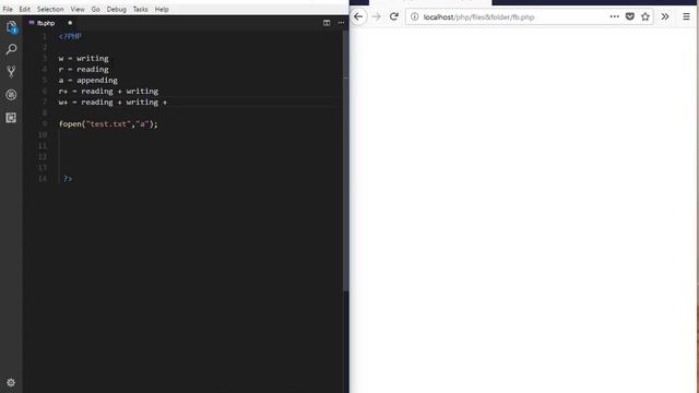 46 How to open and close file in PHP - PHP & MySQL Tutorial in Urdu (Basic to Advance) смотреть онлайн