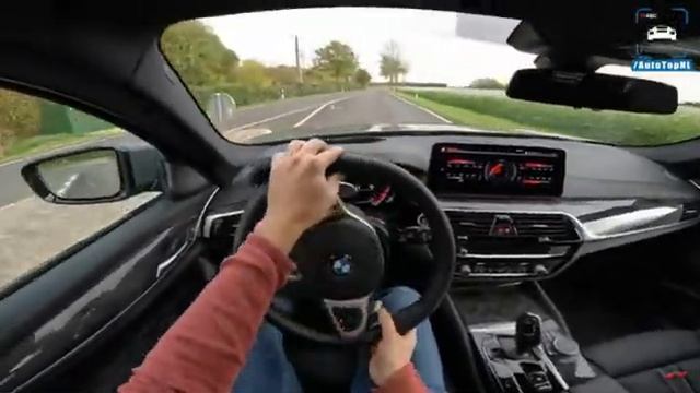 2023 BMW 5 Series G31 LCI 540d XDrive REVIEW On AUTOBAHN