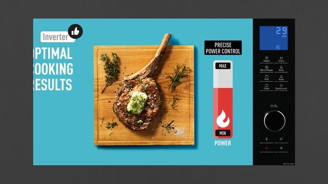 Panasonic Microwave Inverter Technology The New Way of Cooking смотреть онлайн