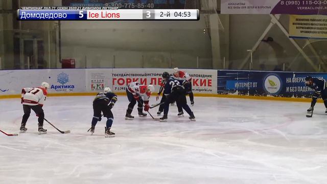 НТЦ ФСК Домодедово - Ice Lions | 13.02.21 | ЛД АРТИКА смотреть онлайн