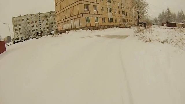 Магадан. Сокол. Прокат по поселку. 1 ноября 2020 г.