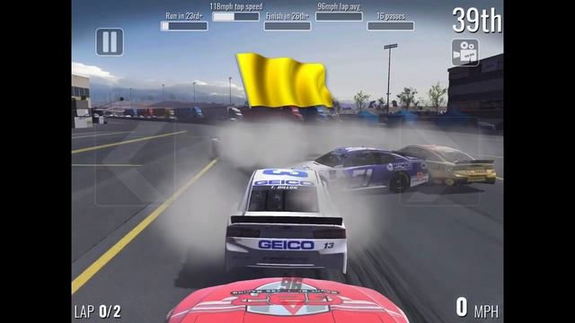 NASCAR HEAT MOBILE: Sonoma Raceway Crash Compilation смотреть онлайн