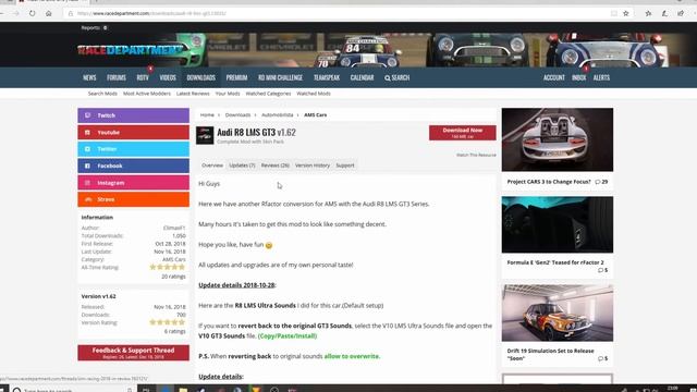 TUTORIAL: How to Install Mods in Automobilista смотреть онлайн