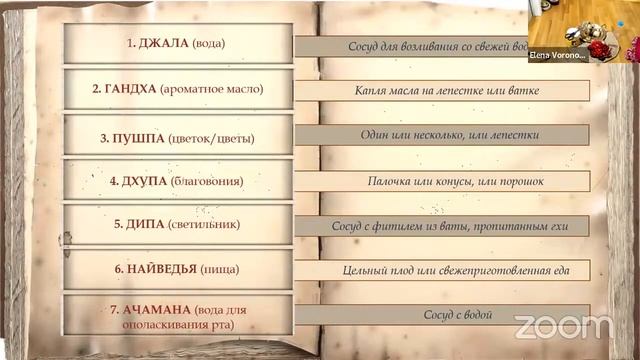 Собираем подношения для пуджи смотреть онлайн