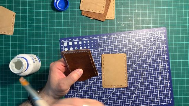 №25 КартХолдер на 5 карт \ Картхолдер из натуральной кожи ручной работы. Free Pattern смотреть онлайн