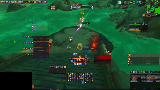 Mythic+ 19 Plague Fall Fire mage POV ShadowLands PF M+19 смотреть онлайн