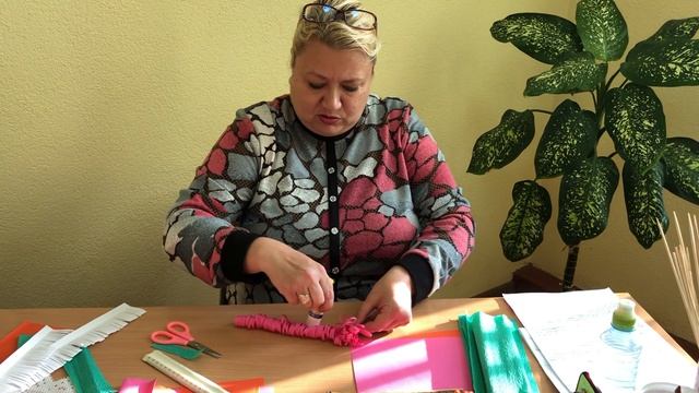 мастер -класс "Осенние цветы" смотреть онлайн