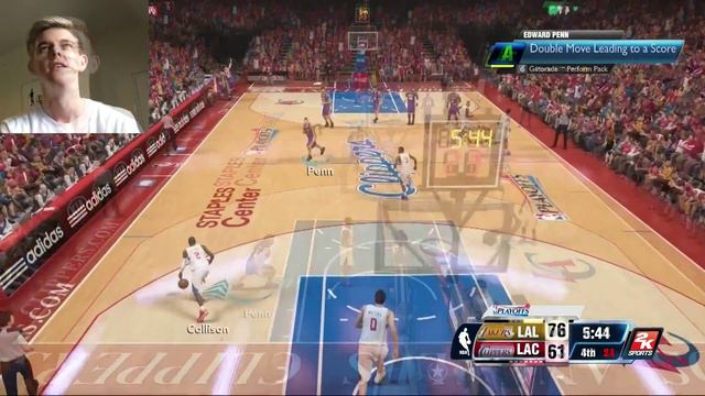 The Most Insane Dunk?! : : NBA 2K14 (Facecam) смотреть онлайн