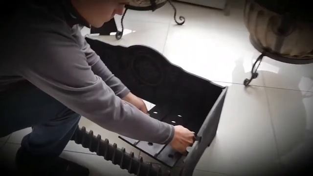 Сборка чугунного мангала КоакаГрад смотреть онлайн