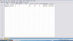 Расчет критерия Т Стьюдента для зависимых выборок в SPSS