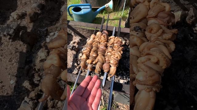 Шашлык из осьминога! смотреть онлайн