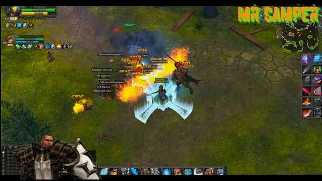 [Royal Quest] - Маг и крестаносец фармят кабук! смотреть онлайн