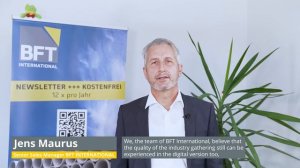 BetonTage 2021: BFT International is the official media partner