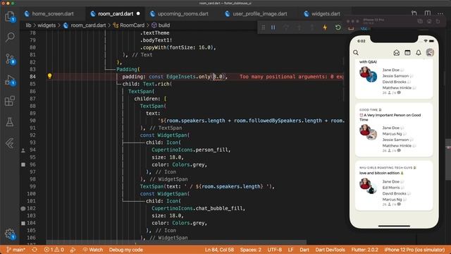 Flutter Clubhouse Clone UI Tutorial | Apps From Scratch смотреть онлайн
