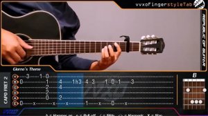 Giorno's Theme - JoJo's Bizarre Adventure: Golden Wind - Fingerstyle Guitar Cover + TABS Tutorial