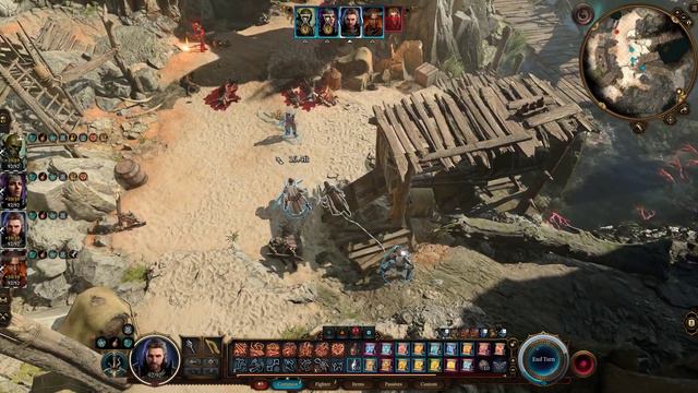 Baldur's Gate 3 Battle at the Docks on Honour Mode смотреть онлайн