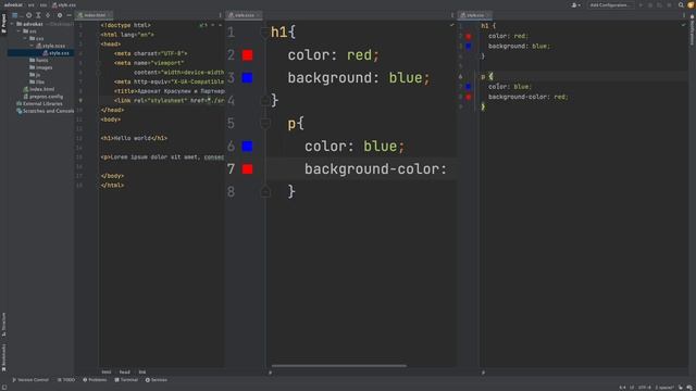 HTML/SCSS - Создание проекта Advokat смотреть онлайн