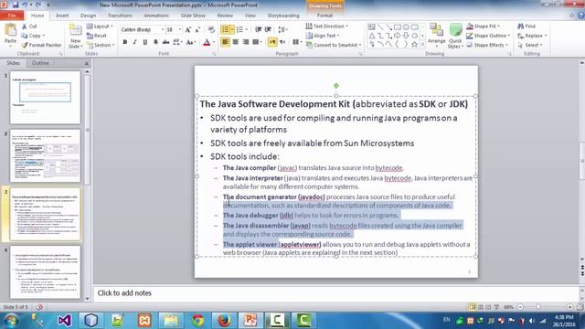 java101 : 04 jdk or sdk | اساسيات الجافا - كيف تعمل الجافا смотреть онлайн