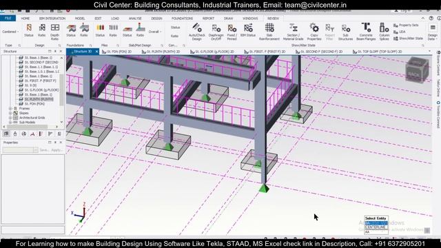 Tekla Structural Designer || How to Apply Wind Panels in Irregular Buildings|| Wind Loading смотреть онлайн