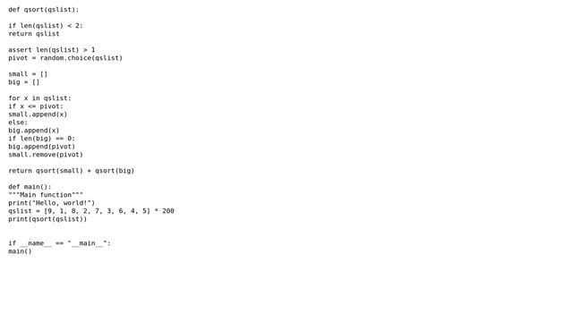 Code Review: Is this a proper quicksort algorithm in Python? (3 Solutions!!) смотреть онлайн