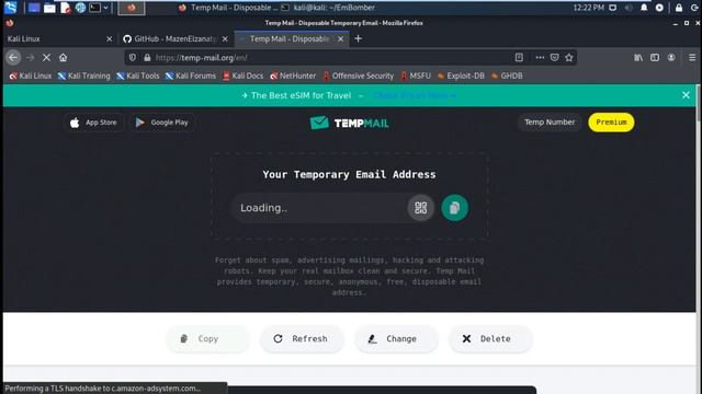 How to install and use EM-Bomber in kali смотреть онлайн