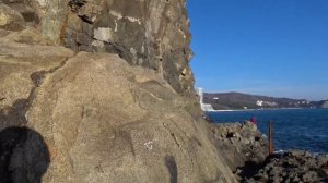 Партенит прогулка по набережной, туман накрыл Партенит, Крым 2021