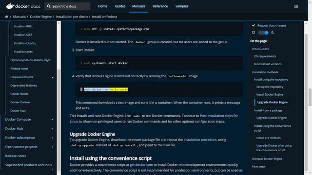 docker-ce fedora 34 смотреть онлайн