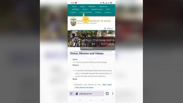 How to access and log in to students' e-learning platform using Android phone. смотреть онлайн