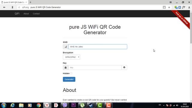 Как подключиться к Вайфаю без пароля | How to generate QR code on wifi смотреть онлайн