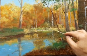 Осенний пейзаж Vugar Mamedov