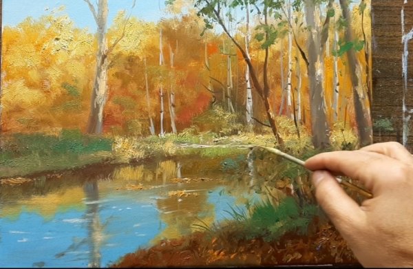 Осенний пейзаж Vugar Mamedov