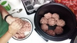 Тефтели в мультиварке, очень вкусные. Весь секрет в соусе.