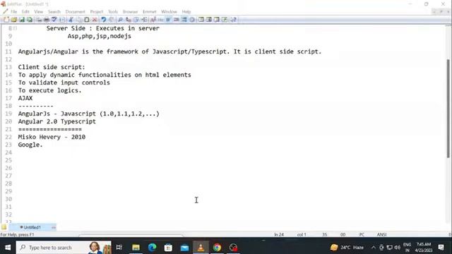 ANGULAR 14 tutorials by Mr. Swamy Naidu Sir смотреть онлайн
