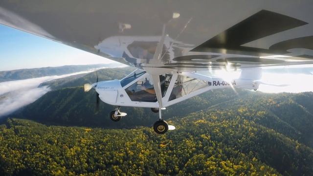Полет над туманом. Красноярск, Мана. смотреть онлайн