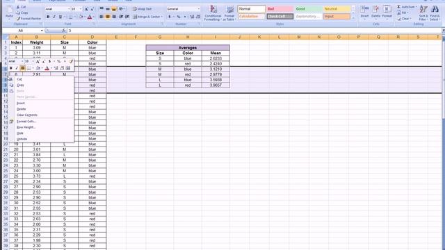 Excel - Hiding (rows, columns, and worksheets) смотреть онлайн