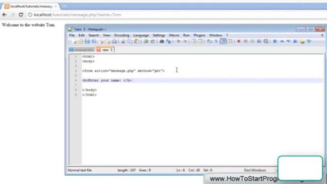 PHP Tutorial 16 GET Variable PHP For Beginners смотреть онлайн