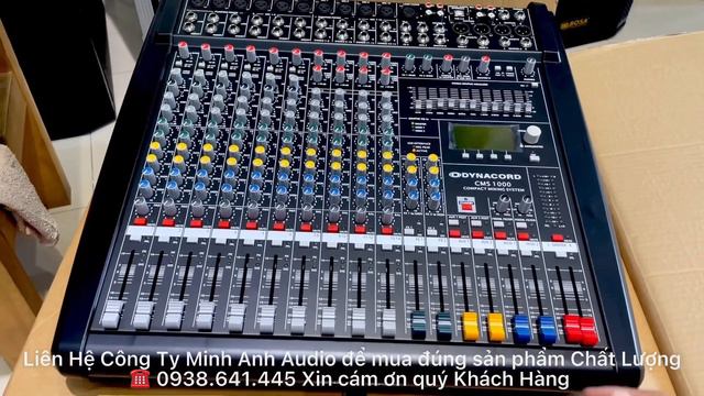 🎛️ #Mixer #Dynacord Cao Cấp Loại A VIP, Màu Đen, Phiên Bản Có nắp Đậy Siêu Chất Mới Nhất смотреть онлайн