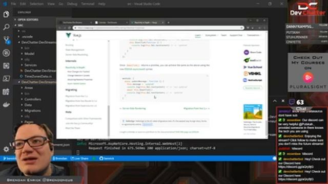 Coding in C# and JavaScript - ASPNET Core and VueJS - Ep 163 смотреть онлайн