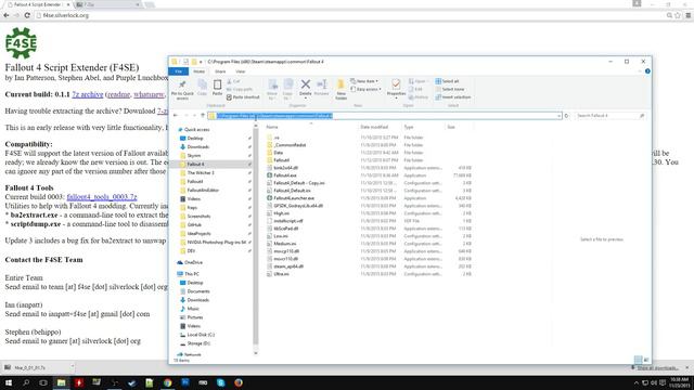 How to Install Fallout 4 Script Extender F4SE смотреть онлайн