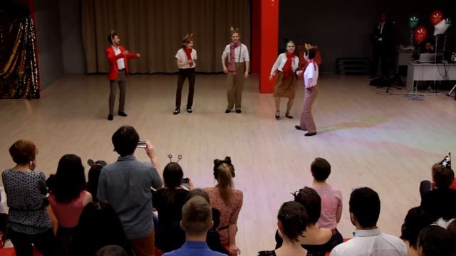 Оленёнок Рудольф - Степ - Новогодняя вечеринка 2019 смотреть онлайн