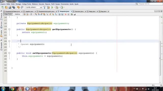 Java - Aula 55: RPG - Gerando documentação pelo Javadoc смотреть онлайн