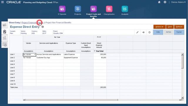 Planning IT Projects with Oracle IT Financial Management Cloud смотреть онлайн