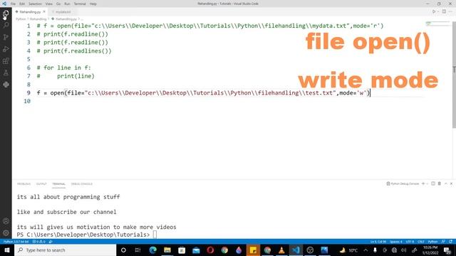 Python Tutorial for Beginners [URDU/HINDI] - #34 File Handling in Python смотреть онлайн