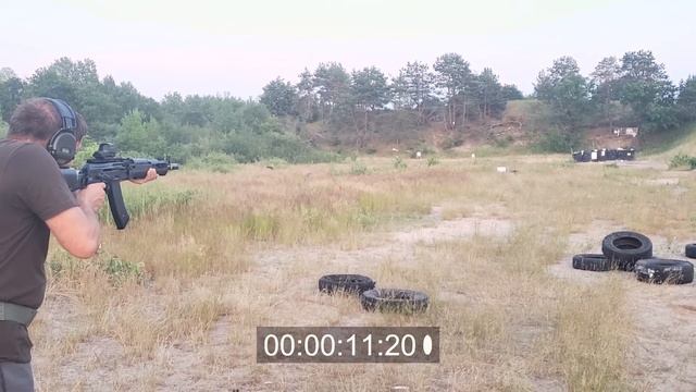 Стреляем с АК. Упражнение для стрельбы. смотреть онлайн